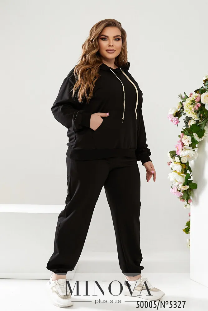 Костюм 5327-черный Minova