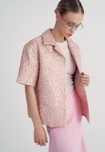 Leopard pink shirt