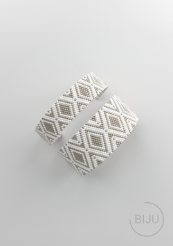 Схема PEYOTE, Схема браслета мозаичное плетение, узор из Miyuki Delica 11/0, файл PDF, №242