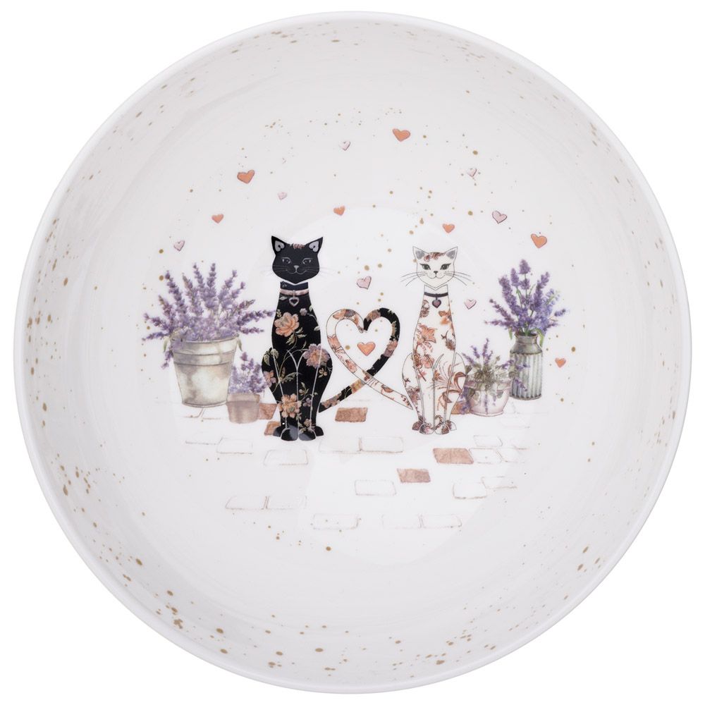 САЛАТНИК LEFARD "ЛАВАНДОВЫЕ КОТЫ" 17,5*6,5 СМ 850 МЛ (КОР=24ШТ.)