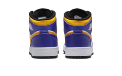 Женские кроссовки Air Jordan 1 mid "lakers" DQ8423-517