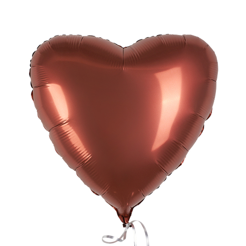 FM (18''/46 см) Сердце, Ройбуш, Сатин, 1 шт.