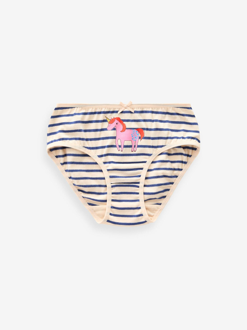 Трусы для девочки Next 407-273, 7 шт., Синий, Розовый, Голубой