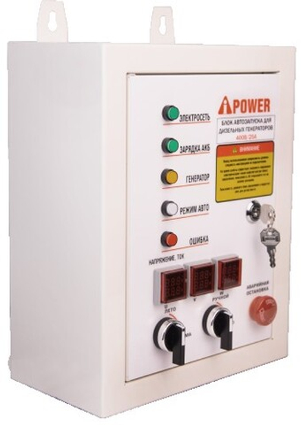 Блок автоматики A-iPOWER 400В, 25А (для моделей AD) разъем 8 пин 29707