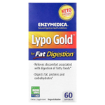 Enzymedica, Lypo Gold™, добавка для переваривания жиров, 60 капсул