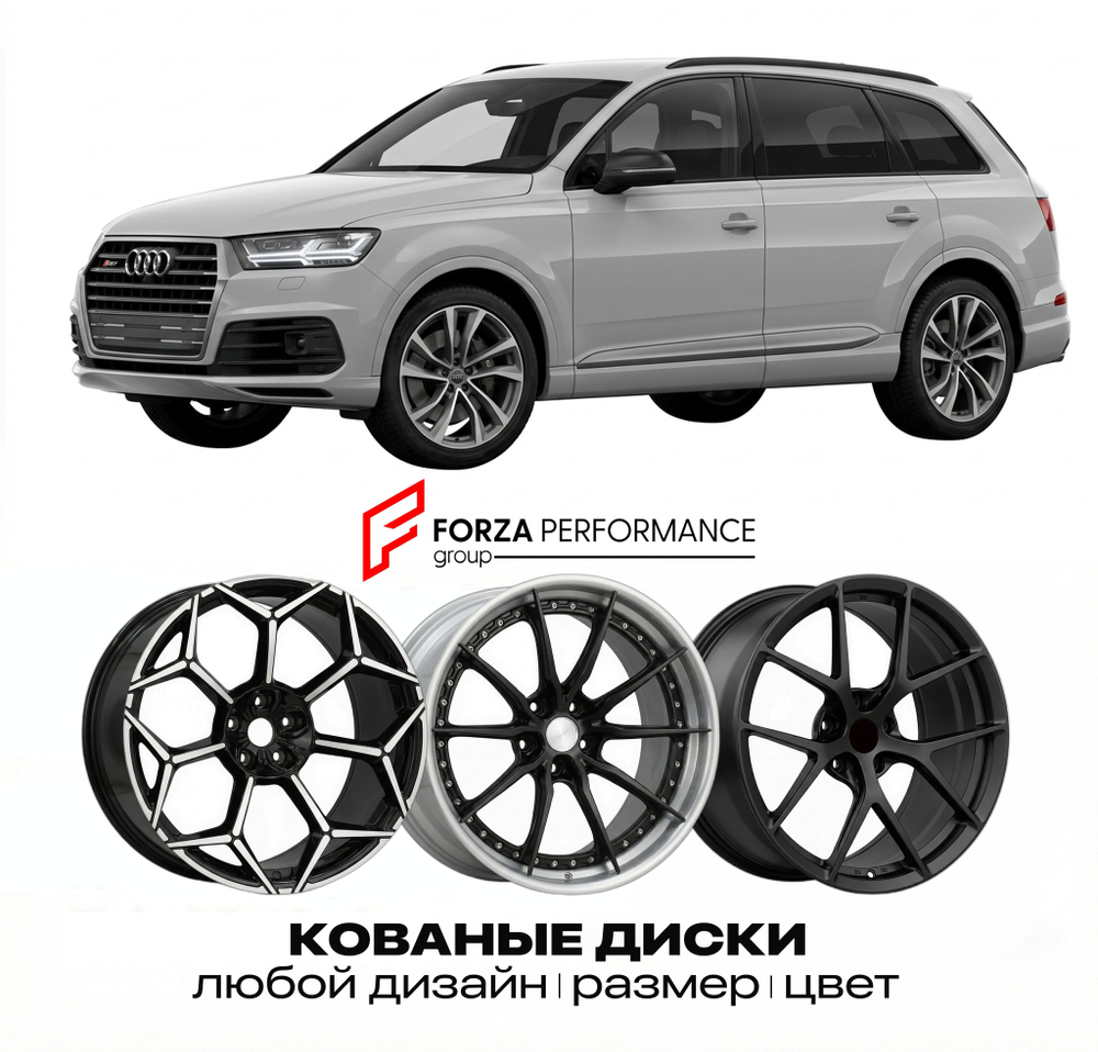 КОВАНЫЕ ДИСКИ для Audi SQ7 4M 2016-2025 Ауди