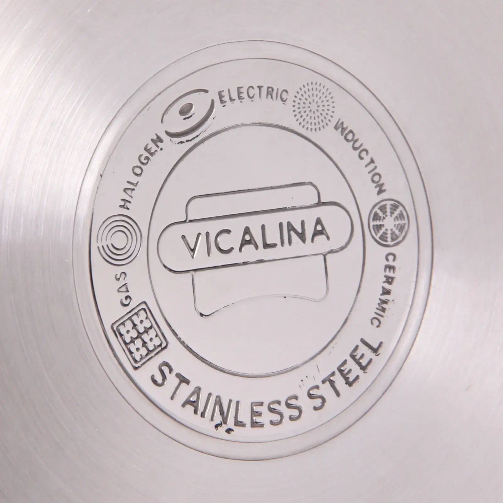 Набор посуды из нержавеющей стали VICALINA 3 предмета (3 кастрюли 2,1л, 2,9л, 3,9л) VL-811