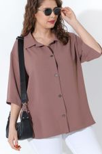 Блуза Жаркий сезон-1 Виотекс КОФЕЙНЫЙ