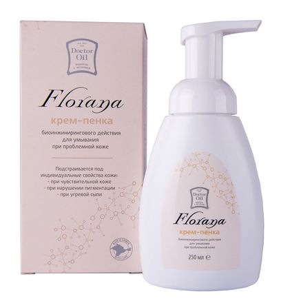 Florana Крем-пенка биоинжиниринговая для умывания