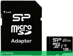 Карта памяти Silicon-Power Elite microSDXC UHS-I 128 GB (SP128GBSTXBU1V10SP)