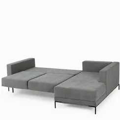 Диван раскладной Colston правосторонний 288 см, темно-серый
