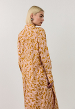 Платье макси цветок