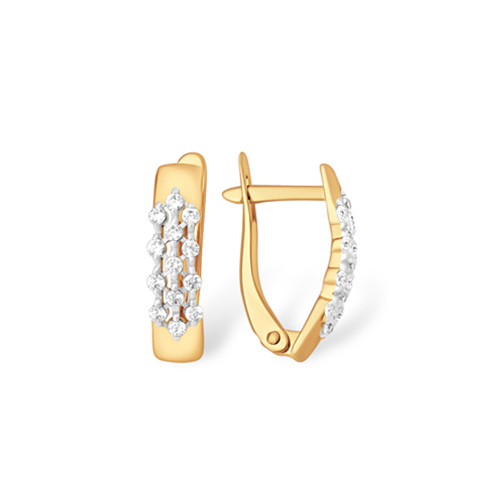 Серьги из золота 585 пробы