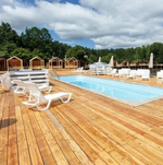 Доска палубная из лиственницы 2000х145х28 мм сорт Прима