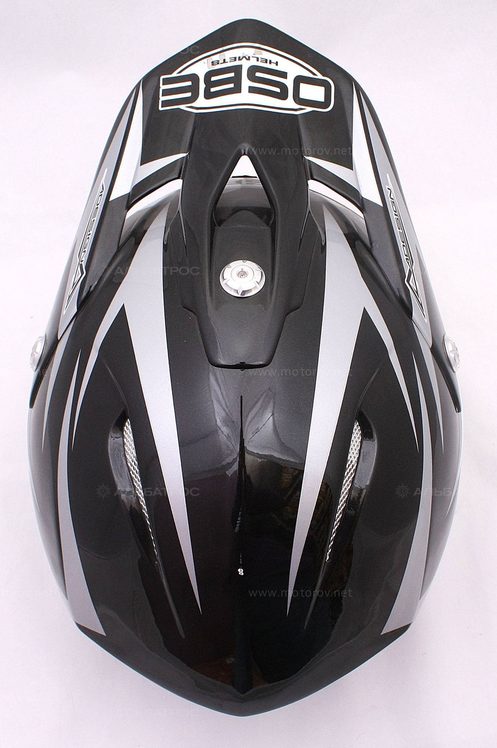 Шлем кроссовый OSBE RAPTOR LINE MET BLACK