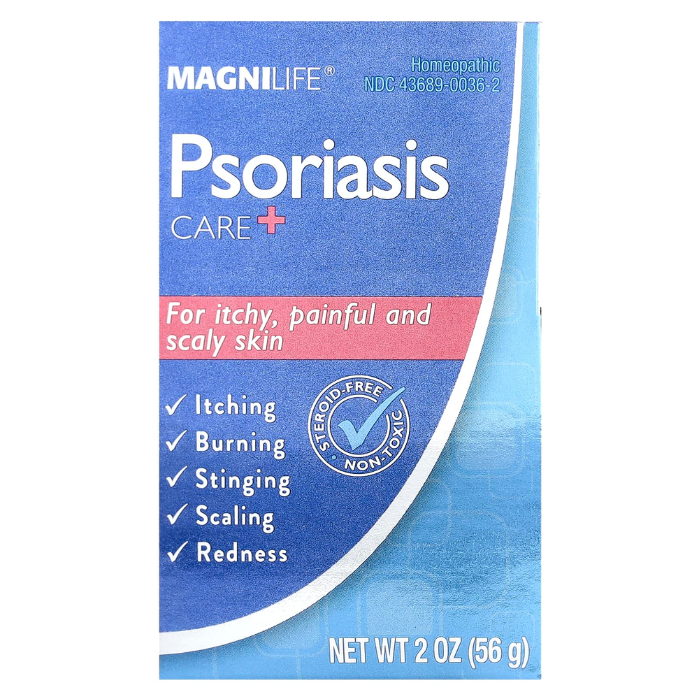 MagniLife, Psoriasis Care +, концентрированный увлажняющий гель, 56 г (2 унции)