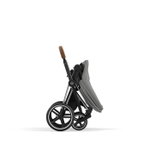 Коляска Cybex Priam IV 3 в 1 цвет Mirage Grey на шасси Chrome Brown