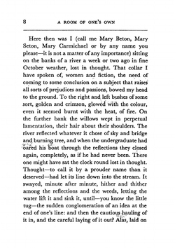 A Room of One's Own | Virginia Woolf