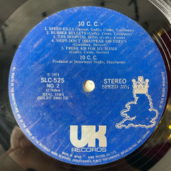 Винтажная виниловая пластинка LP 10cc Тен Си Си (Japan 1974) (No Obi) Sand In My Face