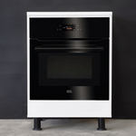 Кухонный модуль напольный, 60х60х85, Валенсия, под духовой шкаф, со столешницей, белый / дуб, Dipriz