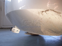 Оцинкованный фаркоп на Skoda Fabia хетчбек 2000-2007, 2007-2014 (без электрики), Galia S081C