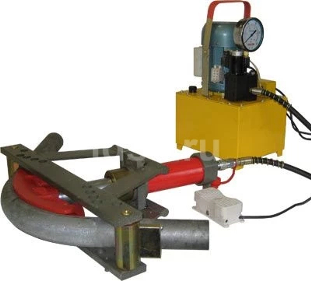 Трубогиб гидравлический с электроприводом Инстан ТПГ-1,25ЭП (до 1,25") с ручным распределителем и педалью