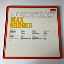 Винтажная виниловая пластинка LP Max Greger Макс Грегер Starportrait (Germany 1975)