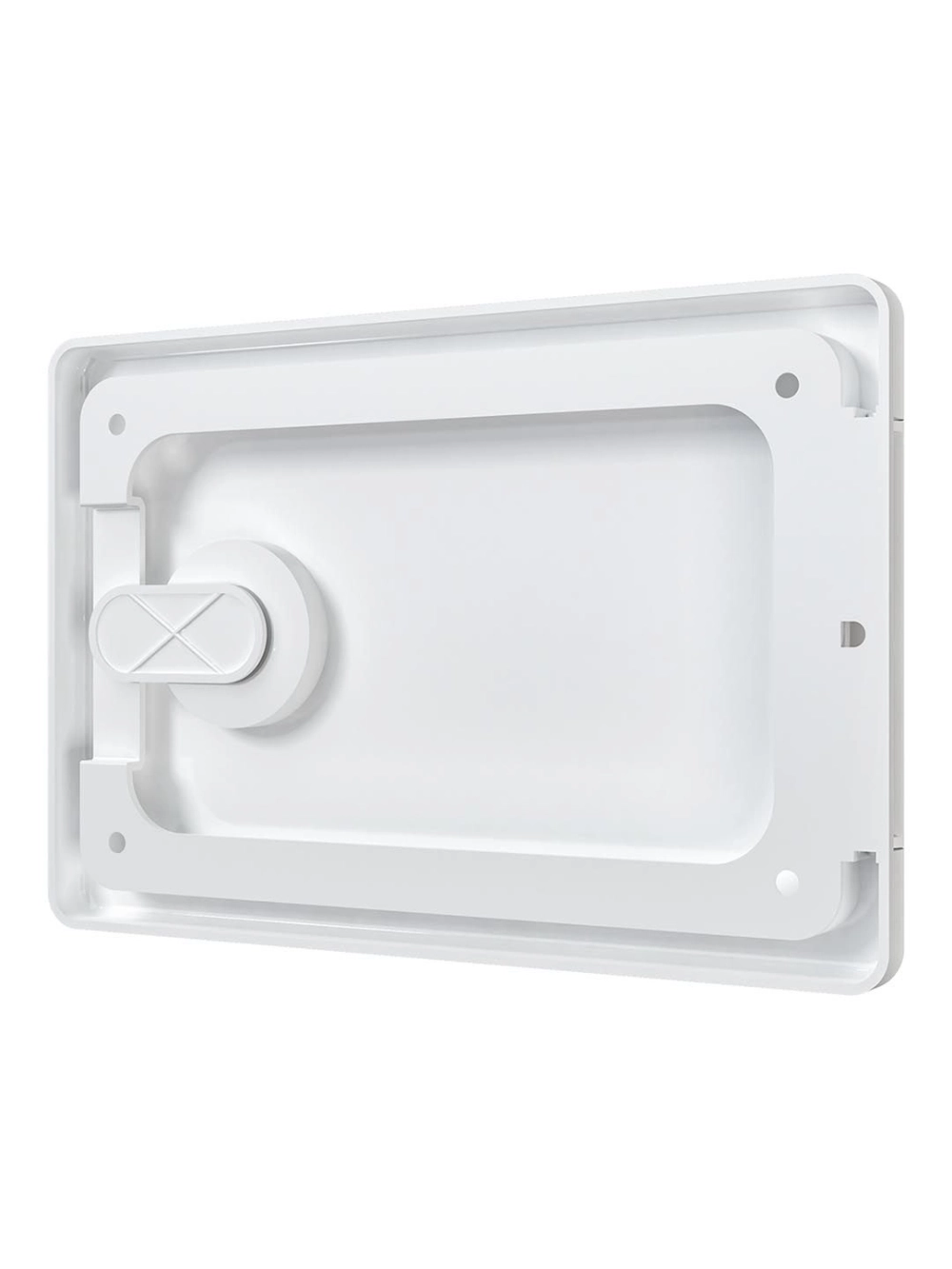 Люк ревизионный ЛТП накладной ручка-задвижка 150х100 пластик EVECS