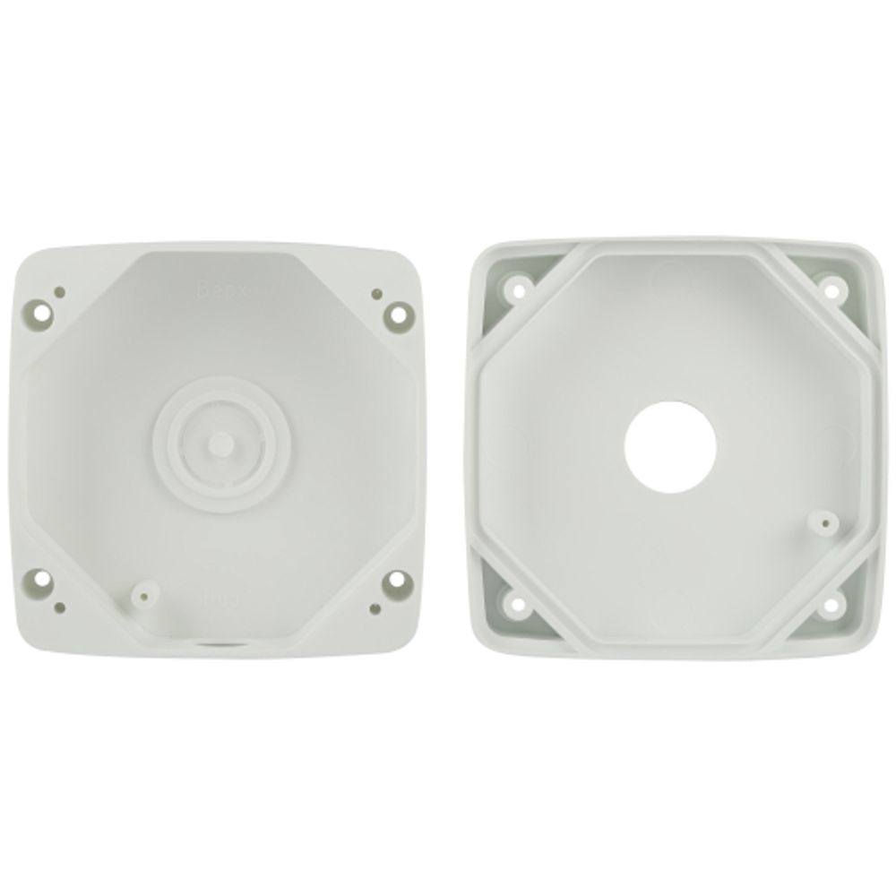 Коробка монтажная ЭРА KOR-MV-140-140-66-W-56 для камер видеонаблюдения белая 140х140х66мм IP56