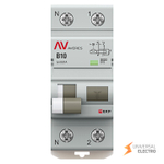 Автоматический выключатель дифференциального тока DVA-6 1P+N 10А (B) 10мА (AC) 6кА EKF AVERES