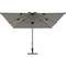 Зонт профессиональный Avocado 350х350 см, серый