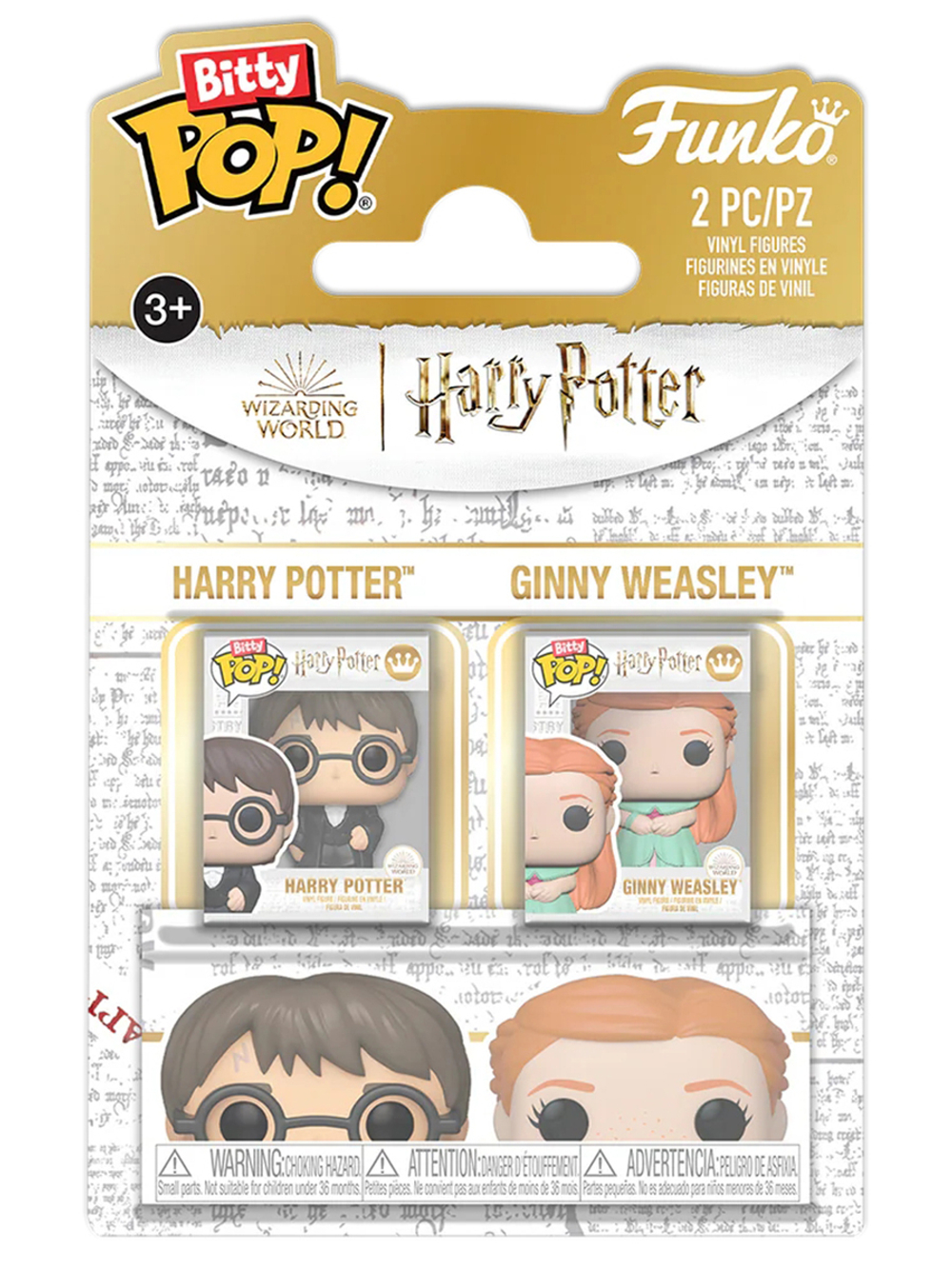 Набор Funko Bitty POP! Harry Potter GoF Harry Potter+Ginny Weasley 2шт 88940