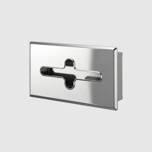 Диспенсер для салфеток встраиваемый нерж. сталь NOFER 04025.B глянцевый