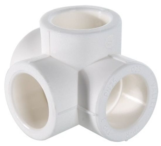 Крестовина двухплоскостная Valtec 32 мм полипропиленовая (VTp.778.0.032)