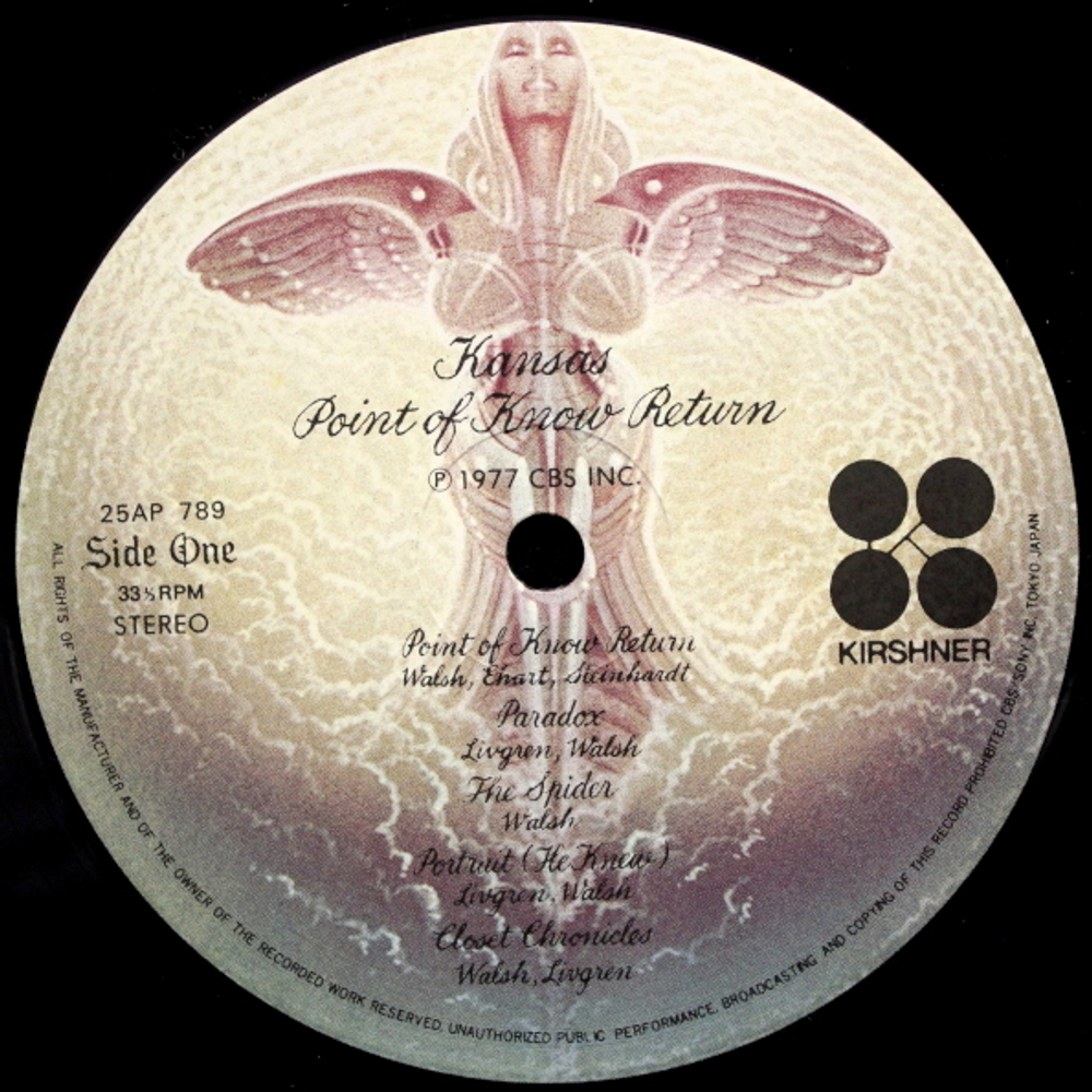 Kansas / Point Of Know Return (LP)