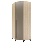 Шкаф угловой 840 1С2Я с ящиками "ЕВА" Дуб Экспрессив - Глиняный