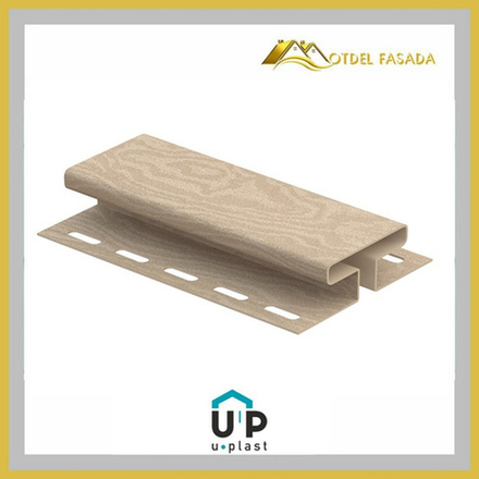 Н-ПРОФИЛЬ Ю-пласт КЕДР Светлый 3,05м