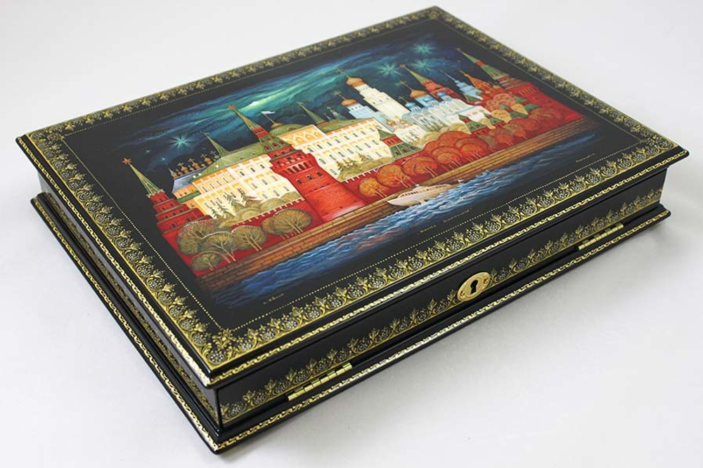 Шкатулка для бумаг "Москва" Златоглавая