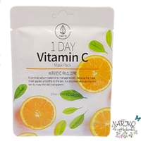 Маска для лица тканевая Витамин С MED B. 1-Day Vitamin C Mask Pack, 27 гр.