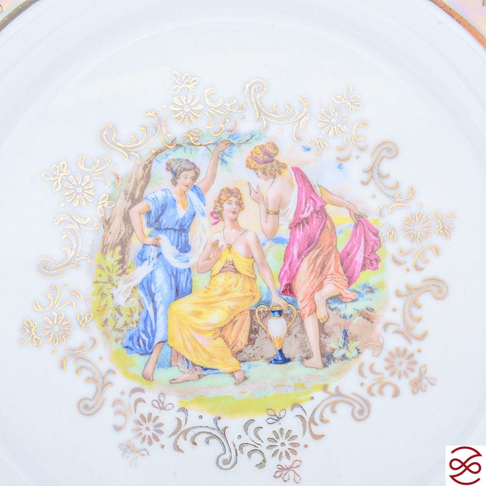 Набор тарелок Repast Мадонна перламутр Мария-тереза 19 см (6 шт)