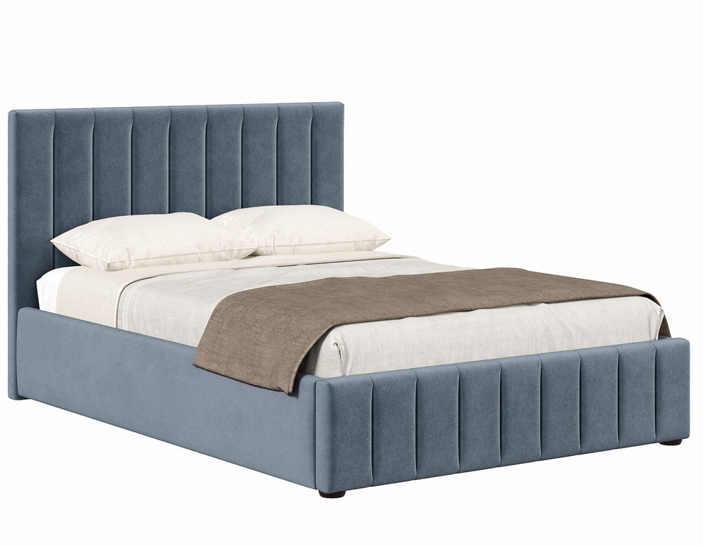 Кровать с подъёмным механизмом 1800 Верона, темно-серый