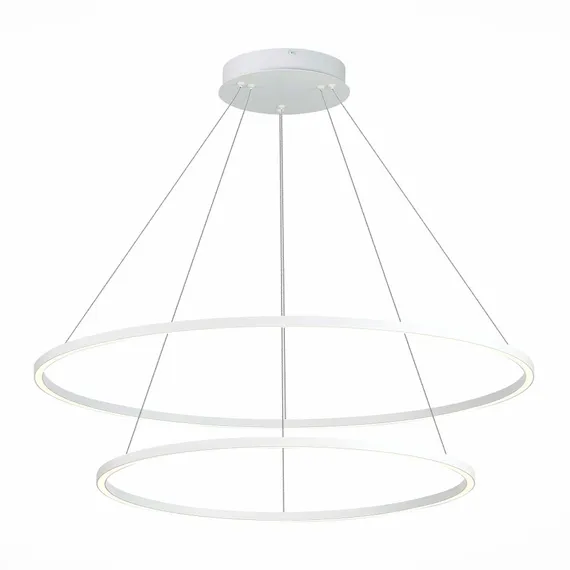 ST605.503.91 Cветильник подвесной SMART ST-Luce Белый/Белый LED 1*91W 2800-6500K AURA