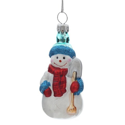 GAEM Украшение новогоднее "Снеговик", L4 W3,5 H9,5 см