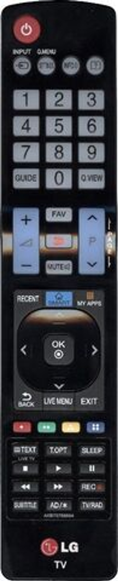 Пульт оригинальный LG AKB73756564