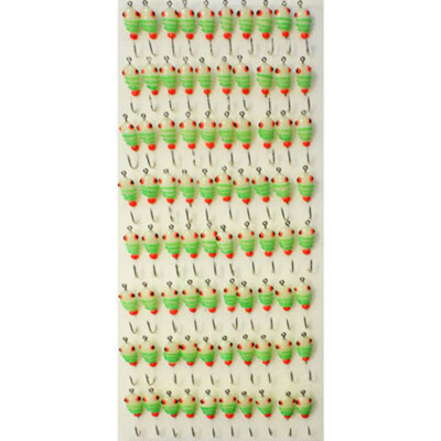 Мормышка фосфорная №13, крючок №10 (100 шт на плойке)