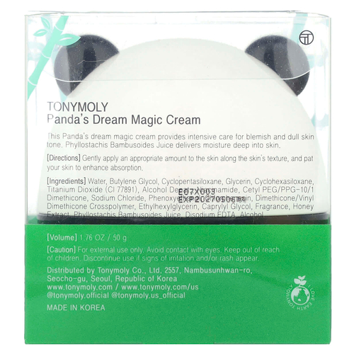 TonyMoly, Panda's Dream, волшебный крем, 50 г (1,76 унции)