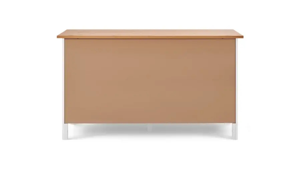 Сервант - аналог IKEA HEMNES / ХЕМНЭС/ ХЕМНЕС / КЫМОР / ИКЕА 157х89х47 см, белый/светло коричневый