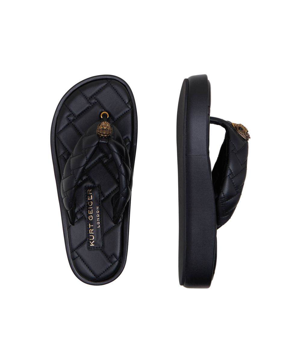 Кожаные вьетнамки KENSINGTON Kurt Geiger - черный(2028600109)