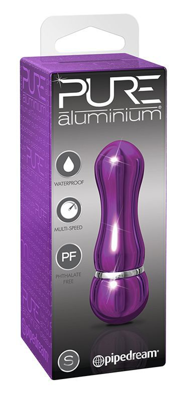 Фиолетовый алюминиевый вибратор PURPLE SMALL