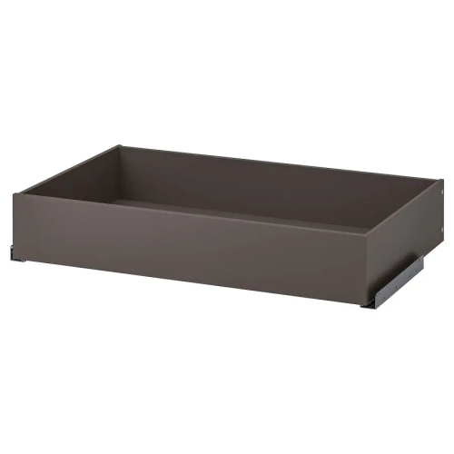 Ящик - IKEA KOMPLEMENT, 16х56,9х92,8 см, черный, КОМПЛИМЕНТ ИКЕА